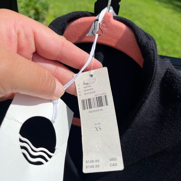 Anthropologie Daily Practice Long Sleeve V-Neck Mini Jumper Dress NWT - Picture 6 of 8